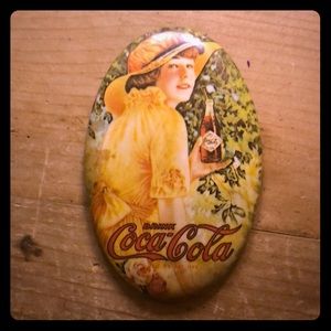 Vintage Coca-Cola pocket mirror